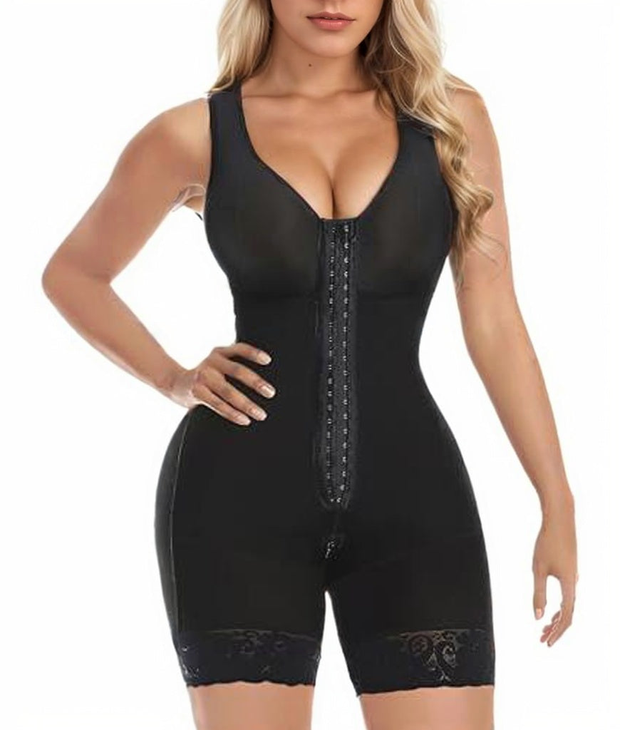 Colombian Sculpting Shapewear – Tummy Control Full Body Shaper with Butt Lift & Comfort Zipper